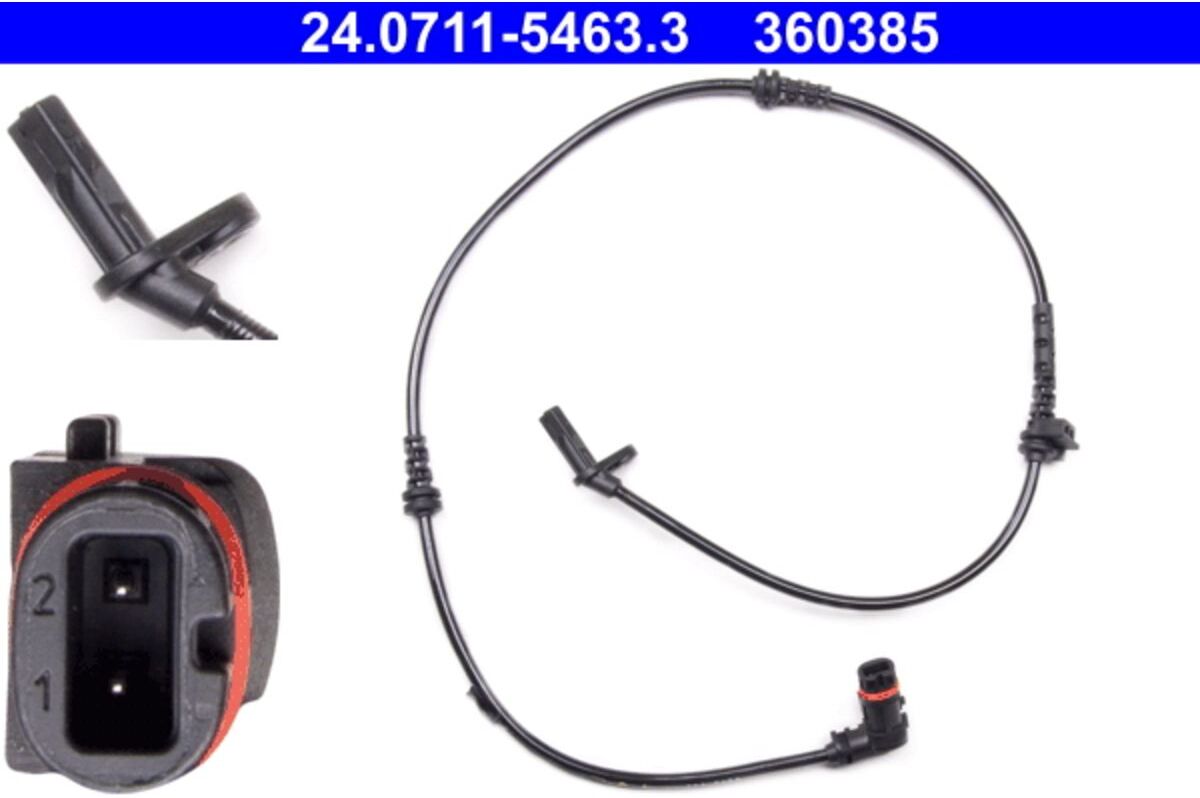 Sensor, Raddrehzahl ATE 24.0711-5463.3