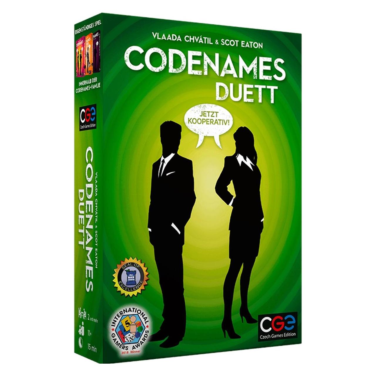 Czech games edition Codenames Duett (Deutsch, 2 Spieler) (ASM 610039)