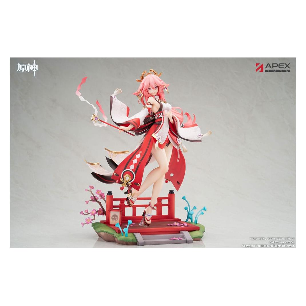 Apex Genshin Impact PVC Statue 1/7 Yae Miko Astute Amusement Ver. 28 cm (APEX42226)