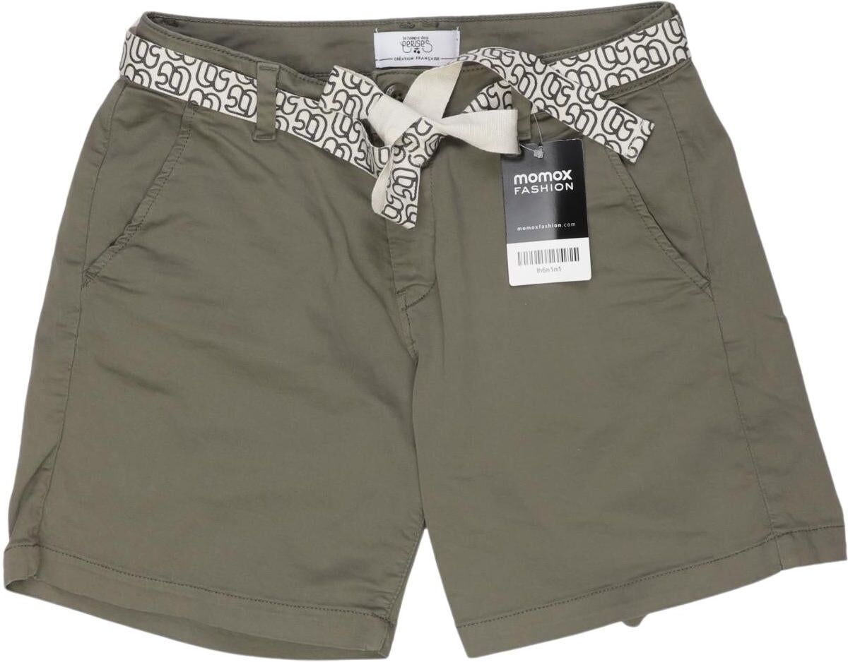 le temps des cerises Damen Shorts, Grün, Gr. W24, Baumwolle / Elasthan - Second Hand