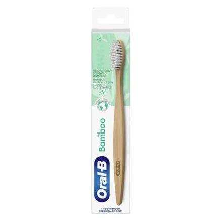 Oral-B Nachhaltige Bambuszahnbürste aus biologischen Materialien (49972906)
