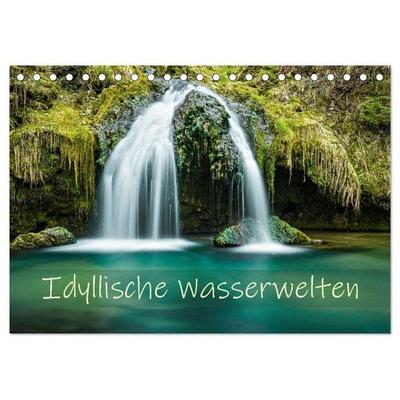 Idyllische Wasserwelten (Tischkalender 2026 DIN A5 quer), CALVENDO Monatskalender