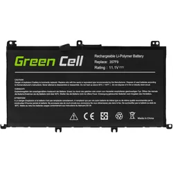 GreenCell Cell DE139 Notebook-Ersatzteil Akku (4 Zellen, 4200 mAh), Notebook Akku, Schwarz