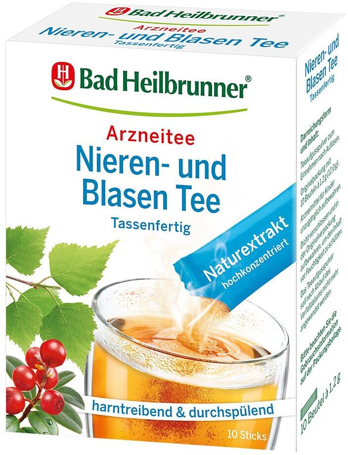 Bad Heilbrunner Nieren- und Blasen Tee tassenfert. 10X1.2g