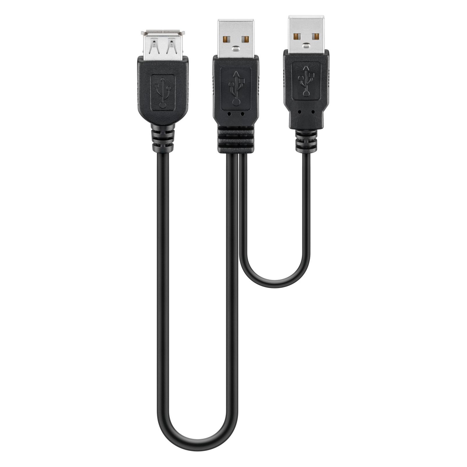 M-Cab USB-Kabel USB, USB (nur Strom) (M) bis USB Type B (M) (0.30 m, USB 2.0) (7300052)