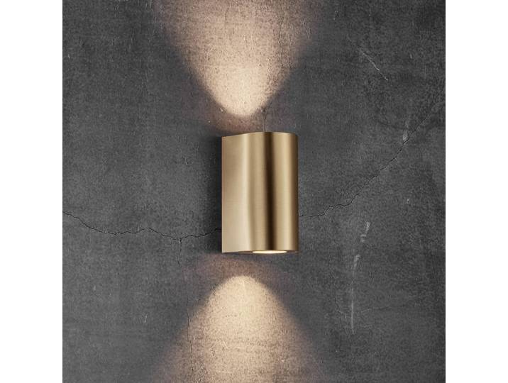 Canto Maxi 2 Wandleuchte messingfarben GU10 IP44 - Nordlux - Flurbereich - Modern - Metall - Mehrflammig