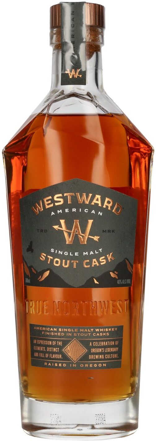 Westward Whiskey Westward American Single Malt Whiskey Stout Cask 46% Vol. 0,7l