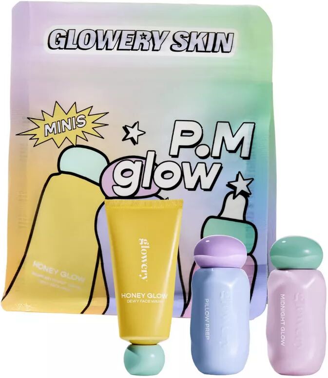 GLOWERY - P.M. Glow Minis - Hautbarriere-Reparatur-Trio für die Nacht, Set, Fantasie