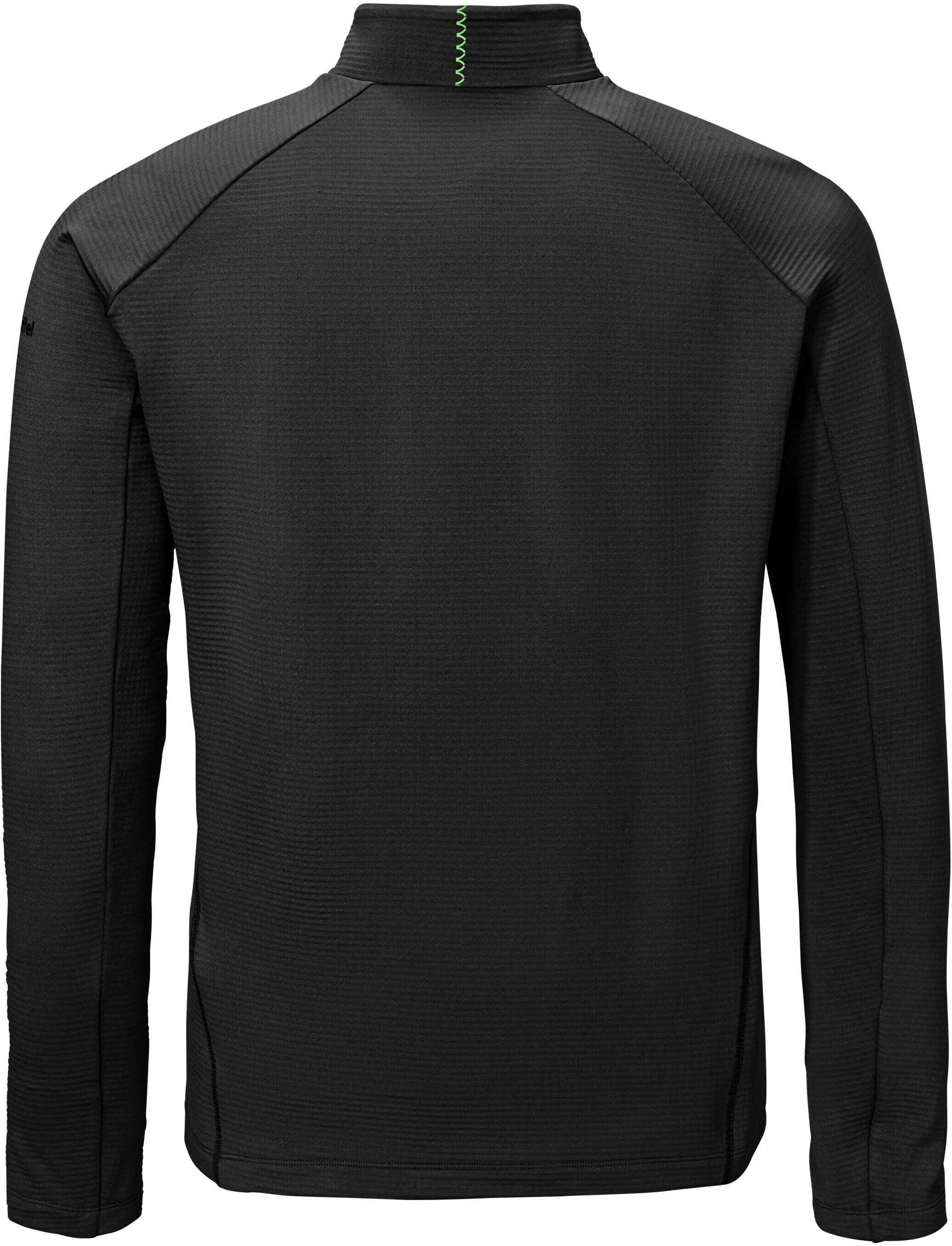 Fleecepullover SCHÖFFEL, Herren, Gr. 52, schwarz, Obermaterial: 94% Polyester, 6% Elasthan, Sweatshirts Fleecepullover, für Erwachsene, aus Polyester und Elasthan schwarz 52