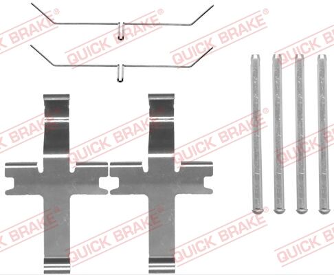 Quick Brake Zubehörsatz, Scheibenbremsbelag 109-1819