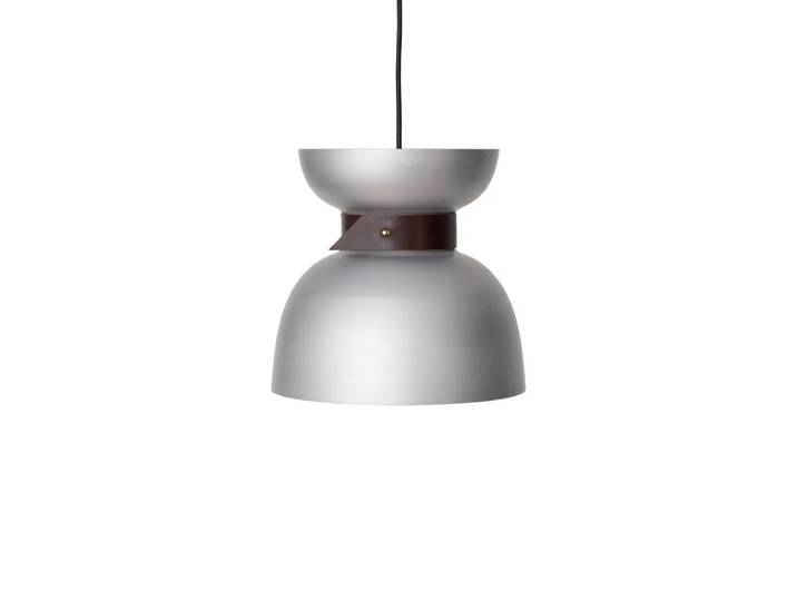 Konsthantverk Suspension Liv aluminium, cuir