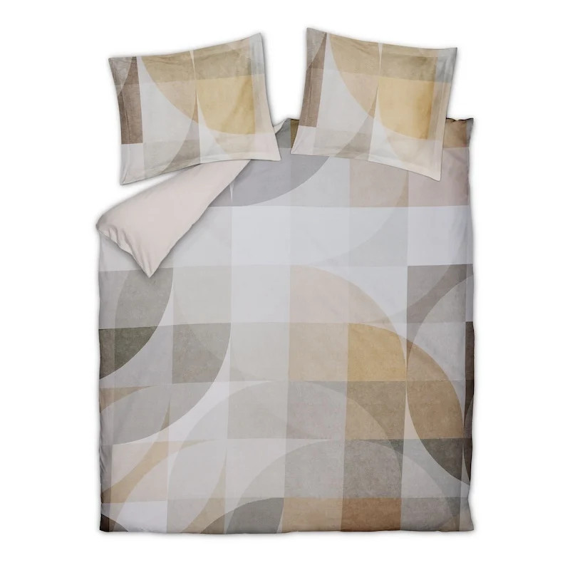 Vandyck Muted Shapes multi dekbedovertrek voor volwassenen