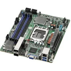 AsRock Mainboard W880D4ID-2Q Deep mini-ITX Sockel LGA 1851 Single (LGA 1851, Deep Mini-ITX), Mainboard