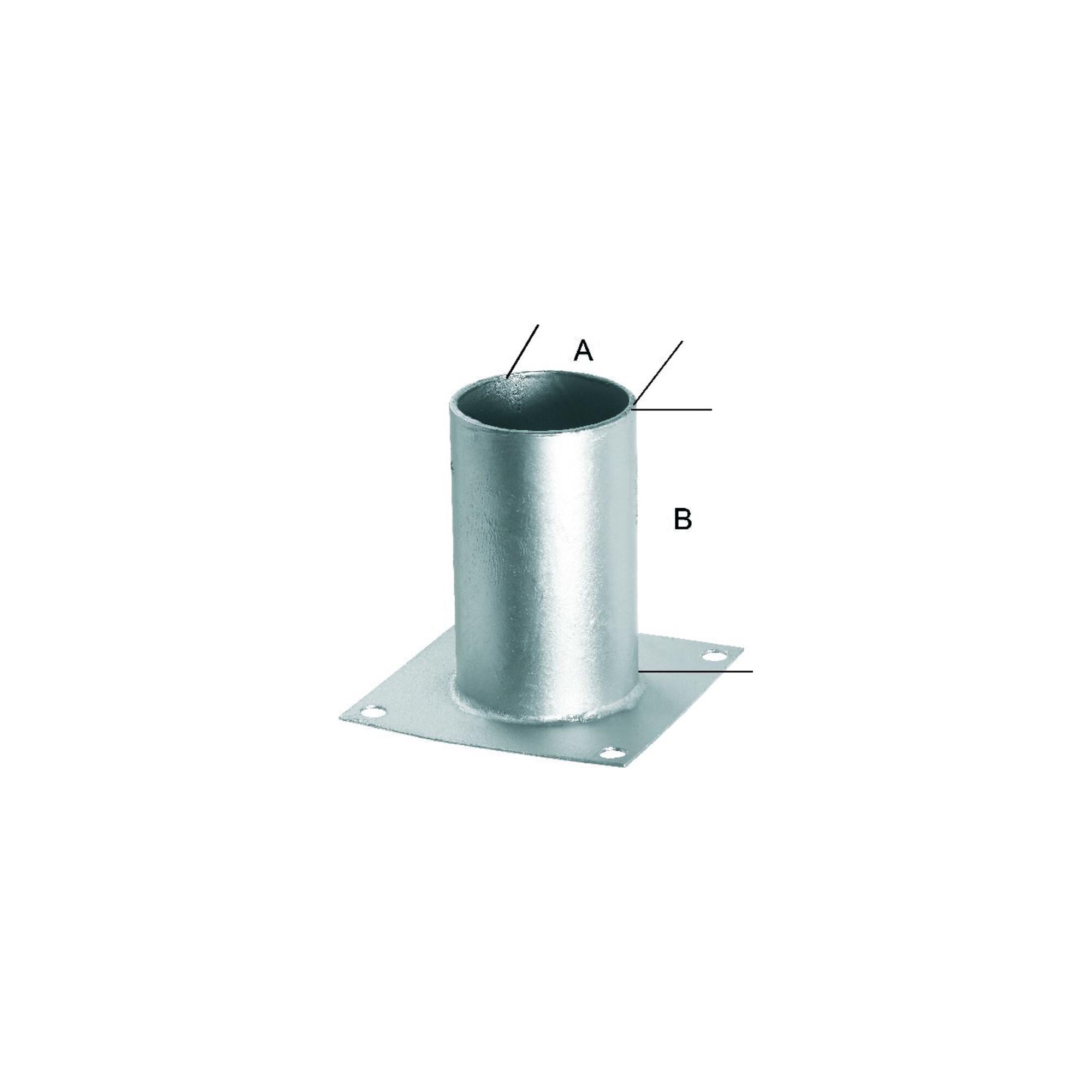 Aufschraubhülse für 80 Rundholz ; E-NORMpro (4317784410090)