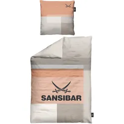 Bettwäsche SANSIBAR Satin (BL 155x220 cm) - BL 155x220 cm