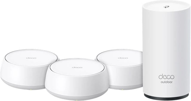 TP-Link Deco BE25 Mesh Wi-Fi Systeem 3-Pack met Deco BE25 Outdoor
