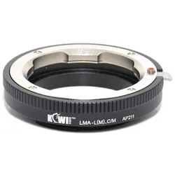 Kiwi Lens Mount Adapter Leica M auf Canon M