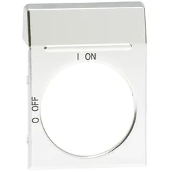 ABB OPS2 Blanco-Schild silber für OH2_ Griffe 1SCA022353R4460