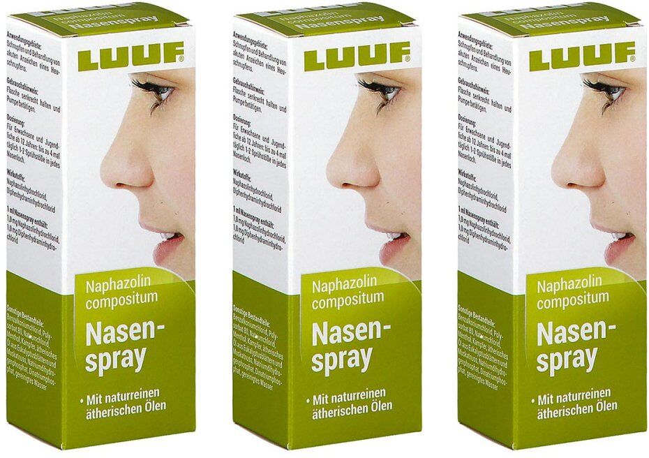 LUUF Naphazolin Compositum Nasenspray 3x15ml
