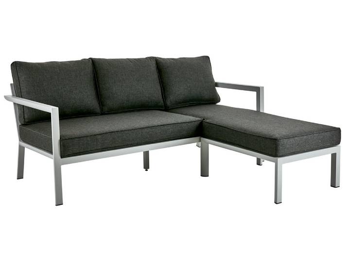 Brafab Delia Lounge Set Light Grey / Nearly Black