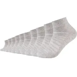 CAMANO Kurzsocken Mesh Ventilation, Größe 39/42 in Grau Grau