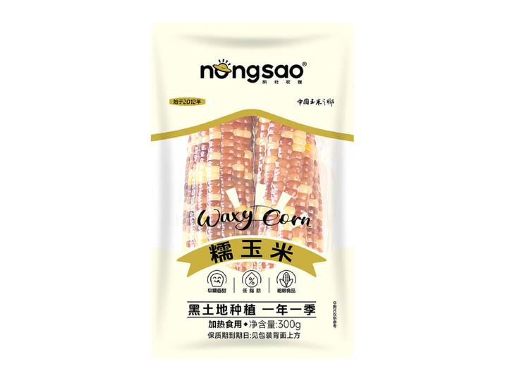 Dong Bei Nong Sao vacuümverpakte kleefmaïs (2 kolven) 300 g