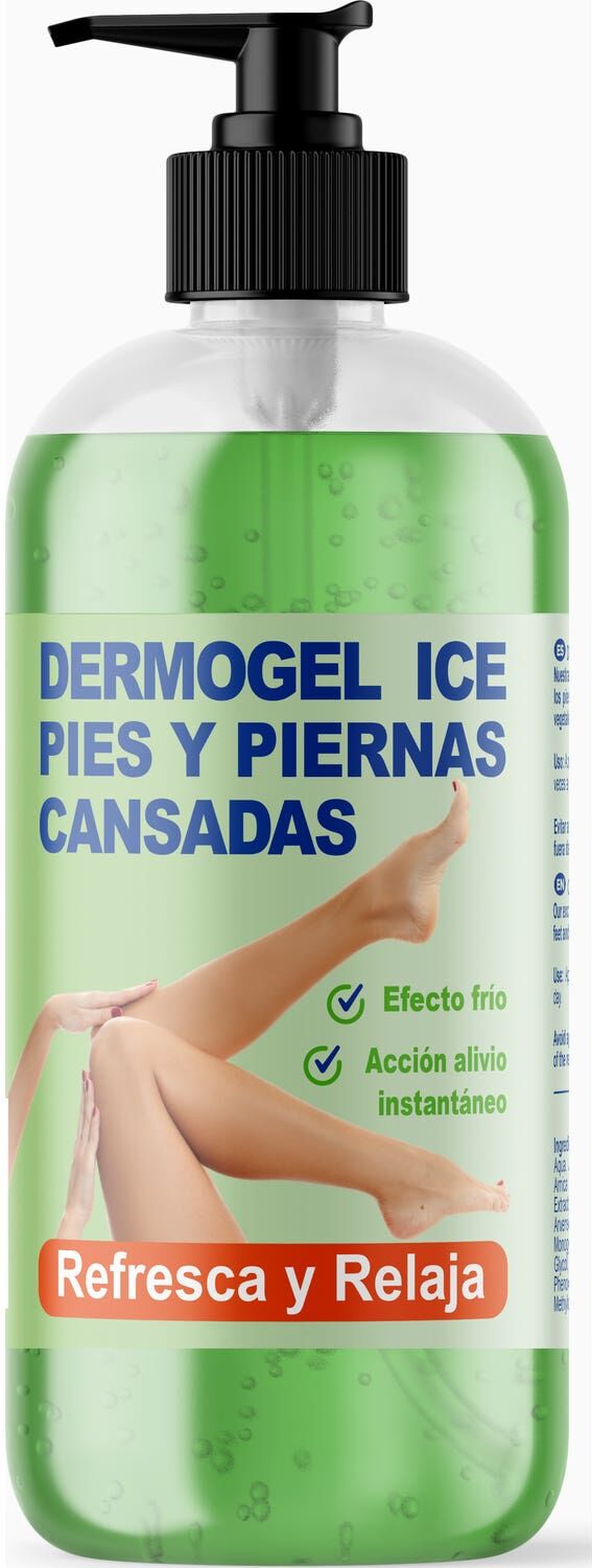 QKnatur Dermo Gel Ice Pies y Piernas Cansadas 500 ml