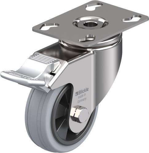 Blickle 226423 LKPXA-VPA 80G-FI Lenkrolle mit Feststeller Rad-Durchmesser: 80mm Tragfähigkeit (max.): 80kg 1St.