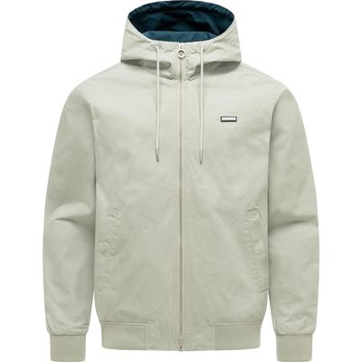 Outdoorjacke RAGWEAR "Stewie Vintage", Herren, Gr. XXL (56), beige (helloliv), Obermaterial: 100% Baumwolle. Futter: 100% Polyester, gerade hüftbedeckend, hoch geschlossener Ausschnitt, Ärmel ohne Ärmelschlitz Rippstrickbündchen, Jacken...