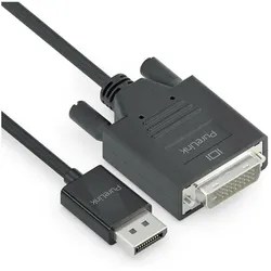 Purelink IS2011-015 Videokabel-Adapter DisplayPort DVI-D (1.50 m), Videokabel, Schwarz