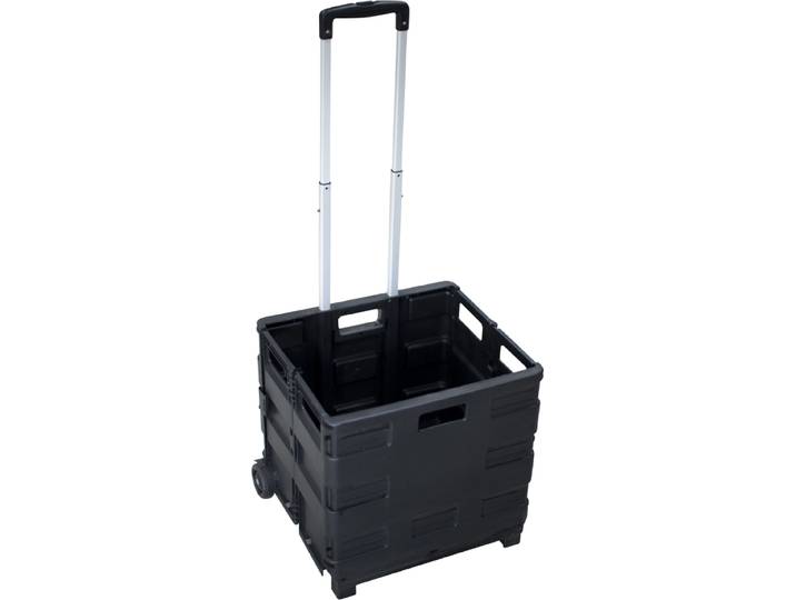 diable de transport pliable pavo avec boîte pliante\, capacité de charge : jusqu'à 20 kg