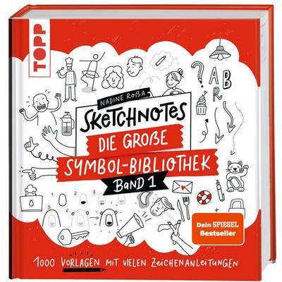 Sketchnotes. Die große Symbol-Bibliothek.Band 1, Gebundene Ausgabe von Nadine Rossa, Frechverlag GmbH, 978-3-7724-8389-9