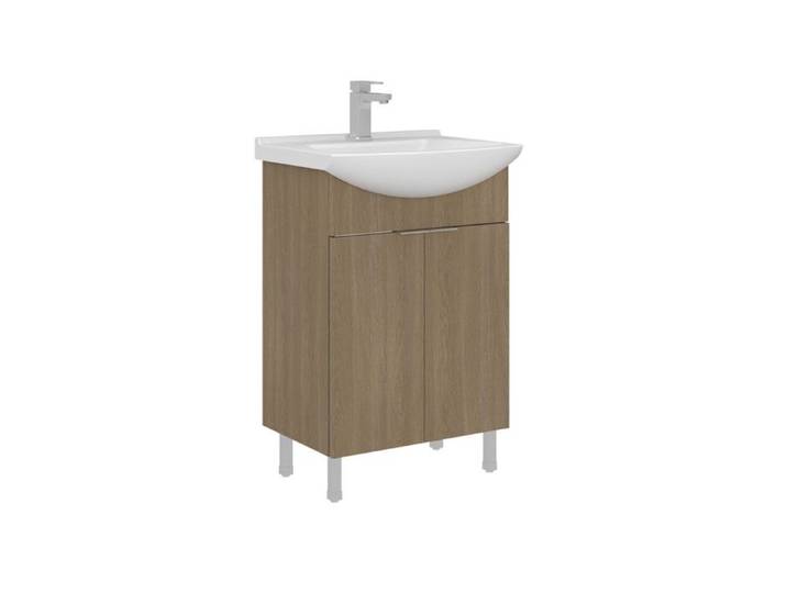 Meuble Vasque  Purus 55  - 55 x 50 x 83 cm - Sonomo Oak