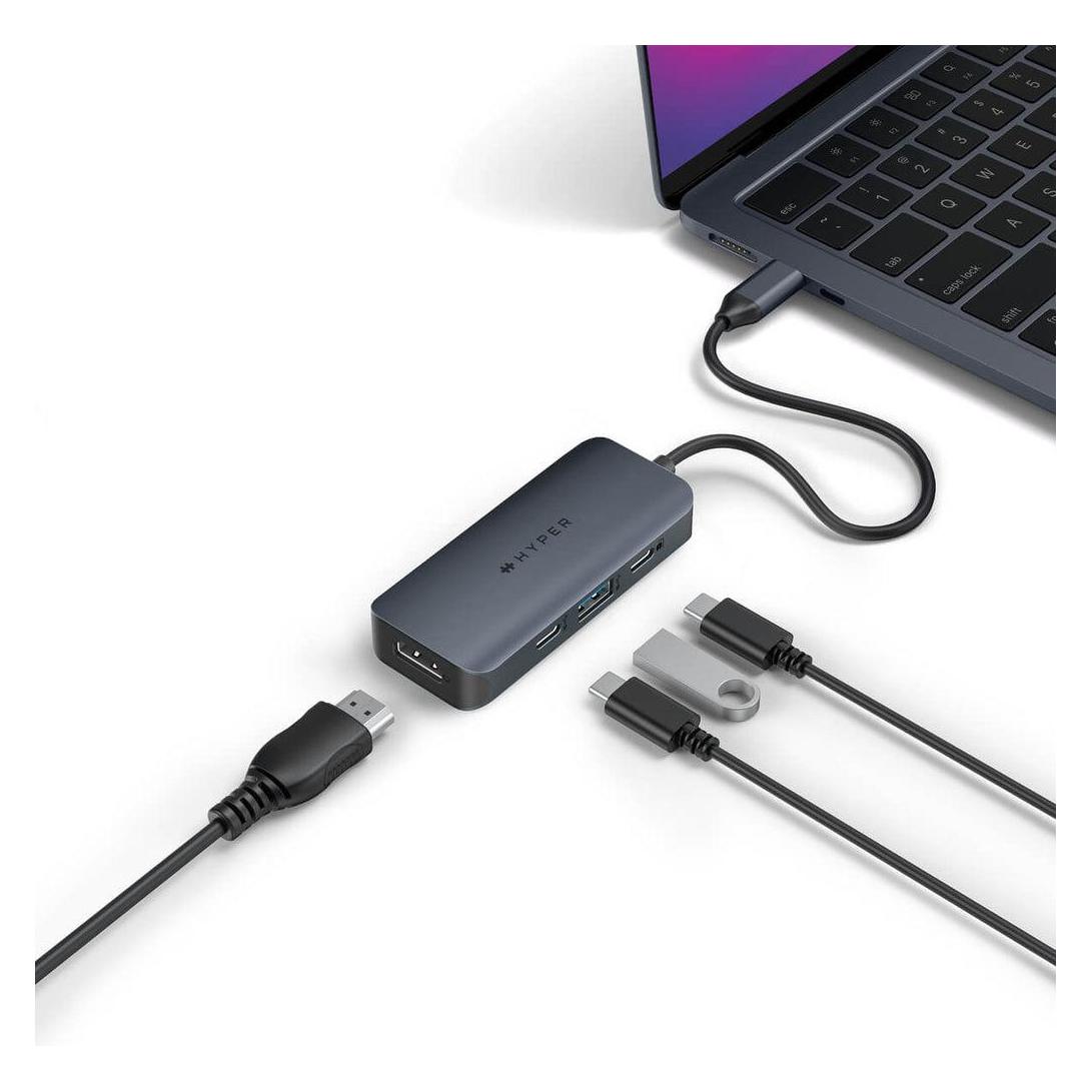 Targus Hyper Drive Eco Smart Gen.2 USB-C 4in1 (USB-C, 4 Ports) (HD4001GL)