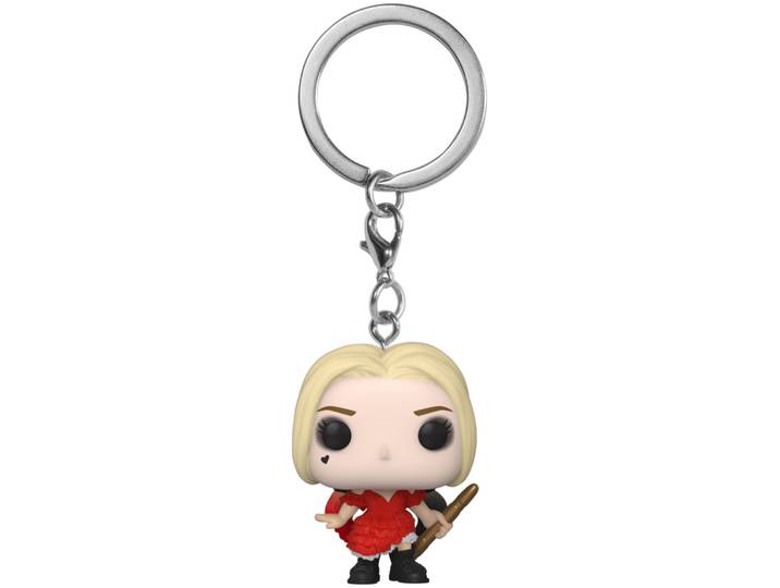 Funko POP Keychain: Tss- Harley (Damaged Dress)