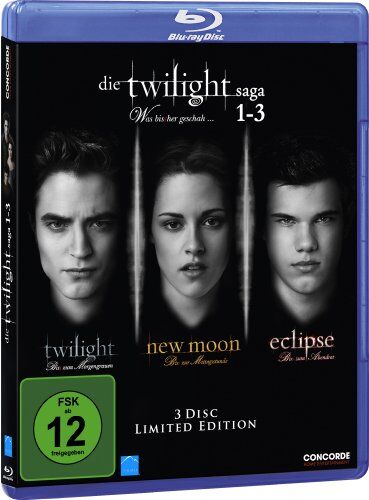 Taylor Lautner - Die Twilight Saga 1-3 - Was bis(s)her geschah... [Blu-ray] [Limited Edition] - Preis vom 17.10.2026 19:25:27 h