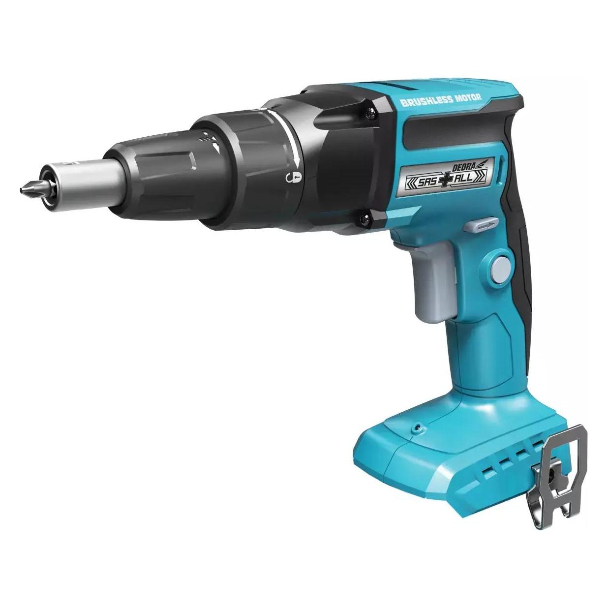 Dedra Kabelloser, bürstenloser Trockenbauschraubendreher 1/4" Hex, 18V SAS + ALLE DED7156 (DED7156)