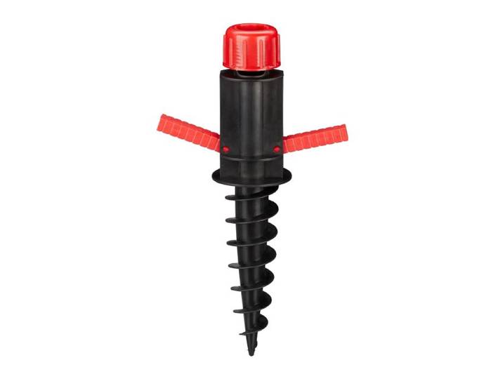 Relaxdays Douille de sol pour parasol en plastique