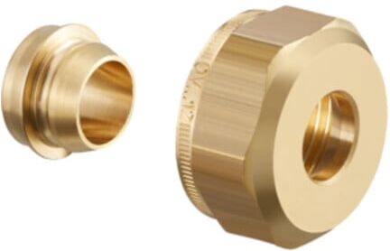 Raccord à compression OV Regusol 15mm, avec ÜM, laiton, brut ; Oventrop (1367395)