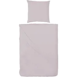 Bettwäsche Renforcé blass-rosé (BL 135x200 cm) - rosa - BL 135x200 cm