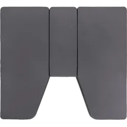 Walra Spannbetttuch Jersey stretch Multifit Anthrazit für Einzelbetten 3-teilig
