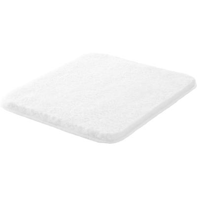 Badematte GRUND "Melange", weiß, H:27mm, Polyacryl, Badematten, Badematte, besonders dichter Flor