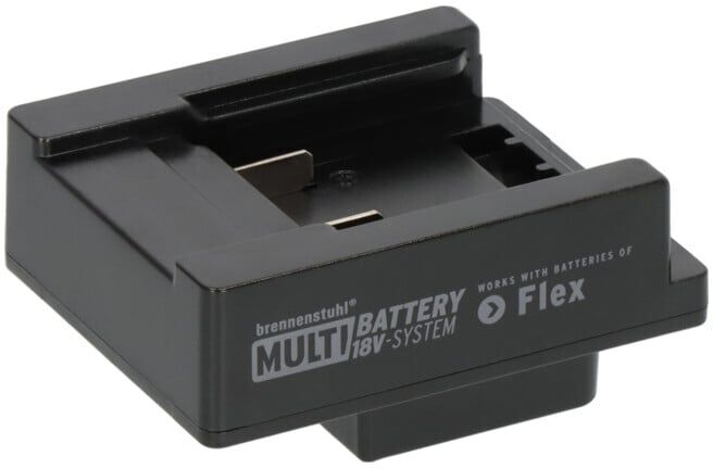 Adaptateur Brennenstuhl Flex pour projecteurs de chantier Multi Battery LED 18V (1172640072)