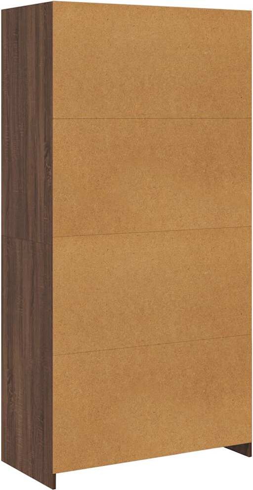 vidaXL Garde-robe chêne marron 100x50x200 cm bois d'ingénierie
