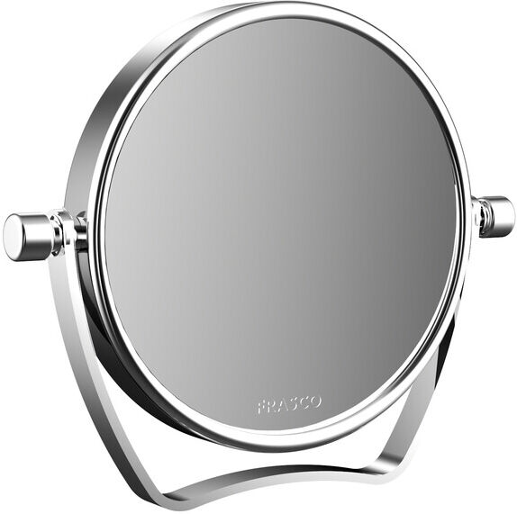 Emco Miroir de voyage Pure 109400122 Ø 90 mm, triple, rond, chromé