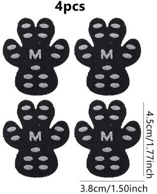 Inspire Essentials Anti Slip Dog Paw Protectors Self Adhesive Paw Pads b 1set (4pcs)