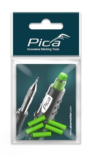 Pica 55802 Reservegum voor Pica FINE DRY 7070, 5 stuks, groen