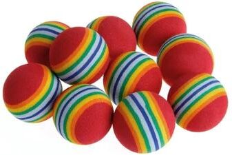Uplifted Finds Aero Sprint Rainbow Foam Chase Balls Aero Sprint Rainbow Foam Chase Balls