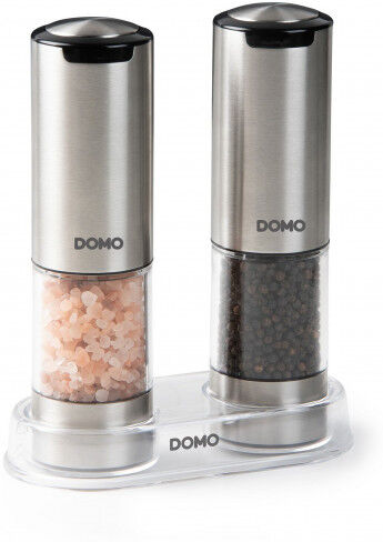 DOMO-ELEKTRO DOMO Moulin a sel et a poivre rechargeable DO3102