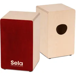 Sela Primera Rot (Cajon), Perkussion, Rot